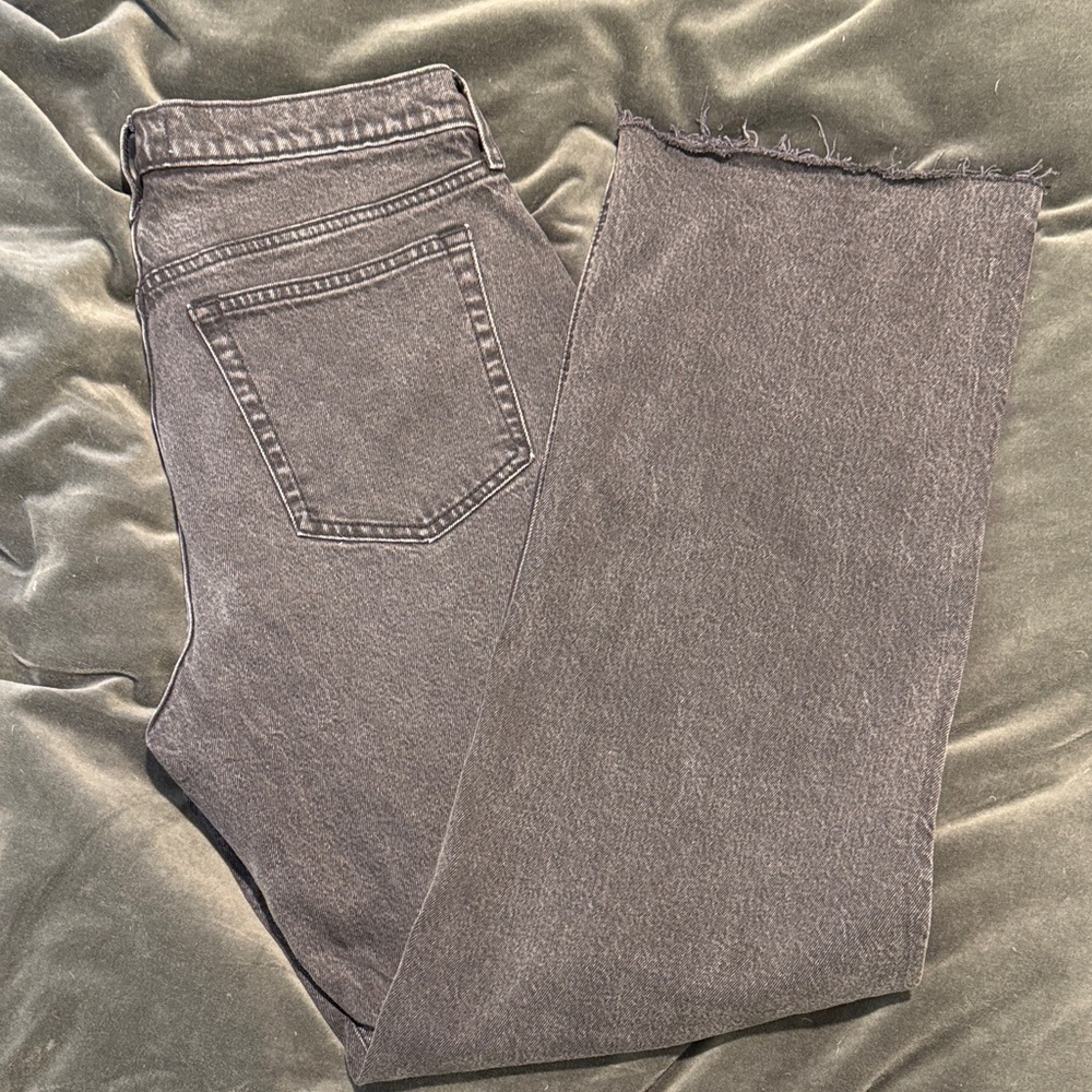 Abercrombie Frayed Hem Jeans